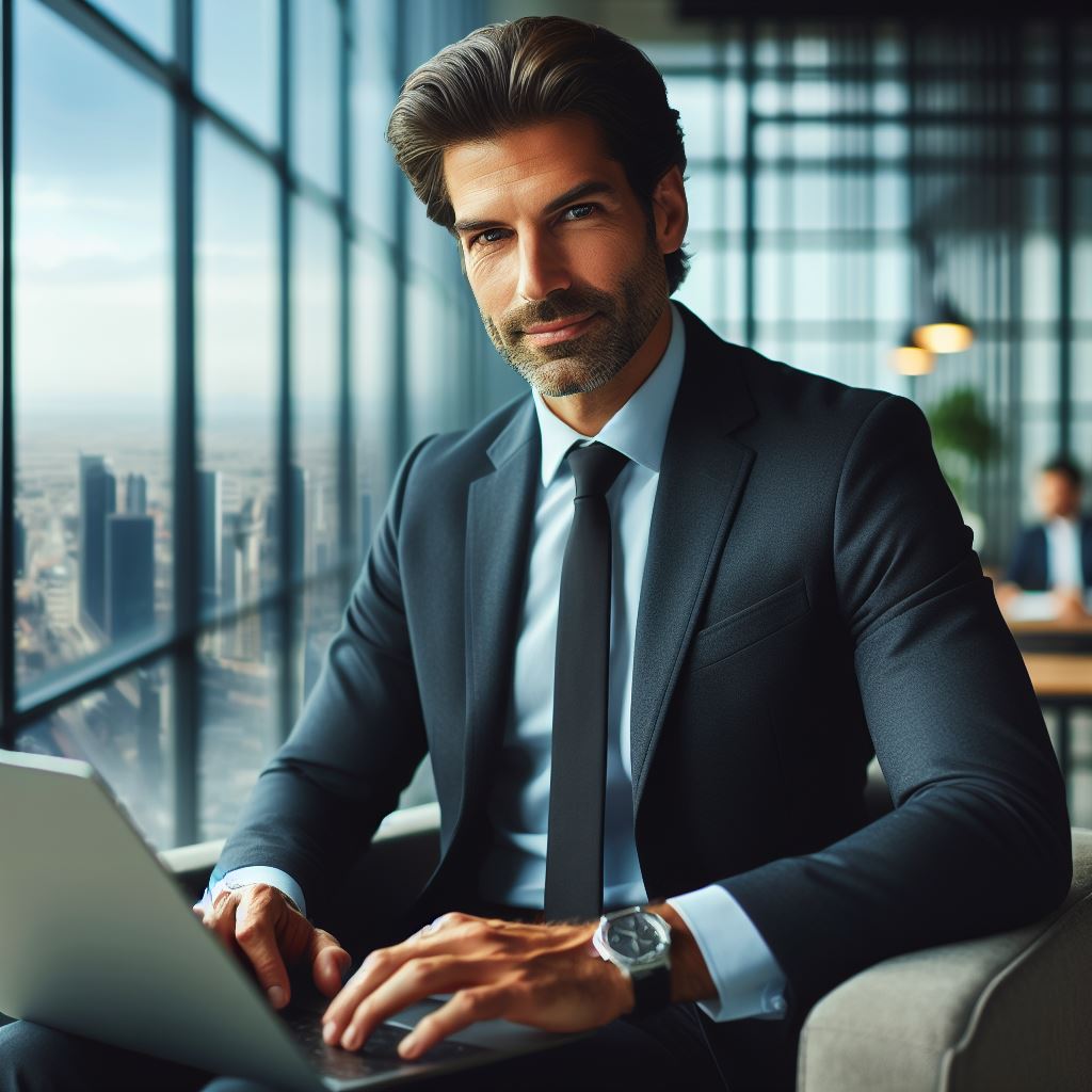 empresario español beneficiandose de la subvencion kiti digital ordenador web seo redes sociales